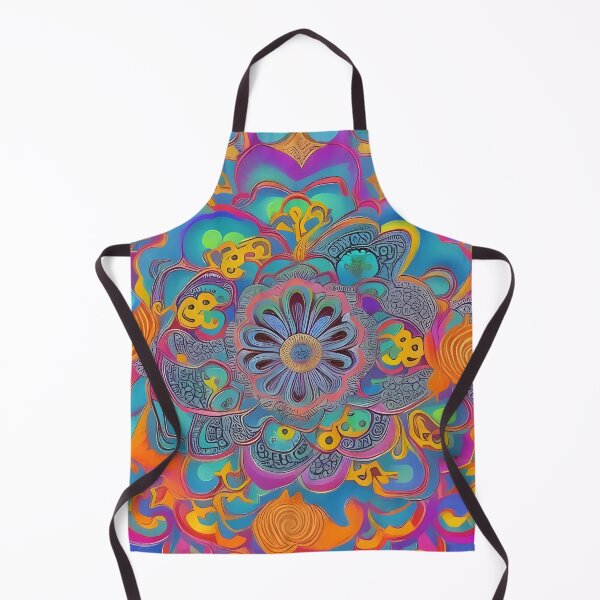 Item preview, Psychedelic colourful happy mood abstract designed and sold by Stratomi.