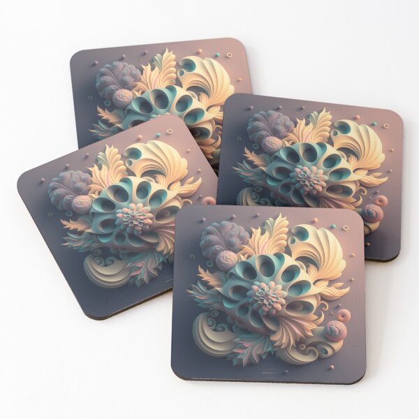 Item preview, Floral Playful Colourful Composition Designs for Home Decor, Wedding, Events Fashion  and Accessories  designed and sold by RAGANADesign.