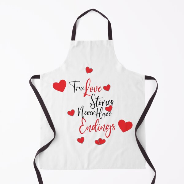 Item preview, True Love Stories Never Have Endings Heat Love Design designed and sold by RiyonArts.