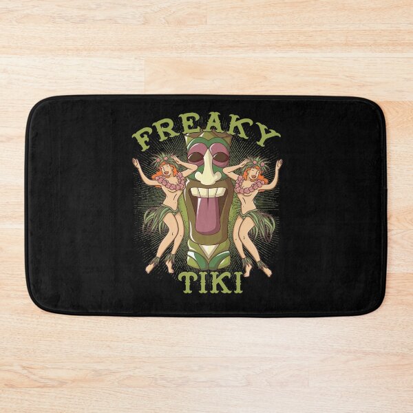 Item preview, Freaky Tiki Gods Totems Idols Retro Tropical Polynesian Hula Girls designed and sold by funnytshirtemp.