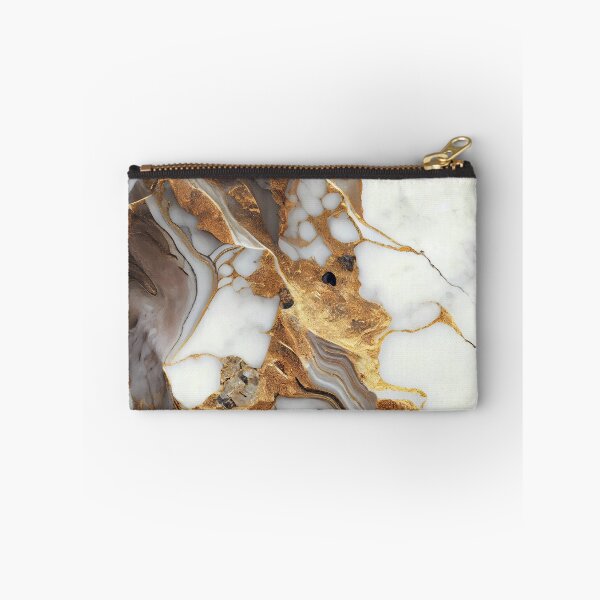 Item preview, Neutral colored marble with gold detailing designed and sold by happypapertime.
