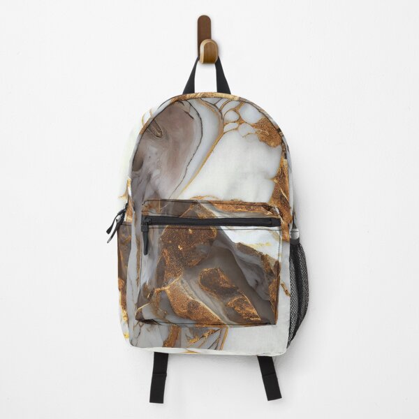 Item preview, Neutral colored marble with gold detailing designed and sold by happypapertime.