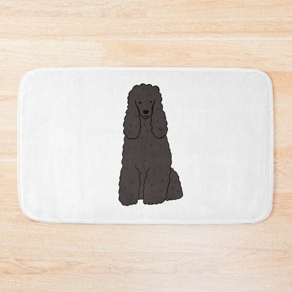 Item preview, Black poodle illustration  designed and sold by Yarafantasyart.