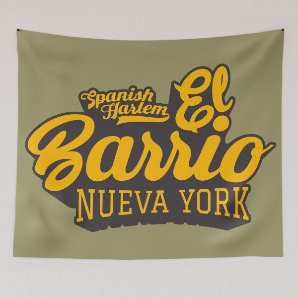 Item preview, New York El Barrio - El Barrio Spanish Harlem - El Barrio NYC Spanish Harlem Manhattan logo designed and sold by Boogosh.
