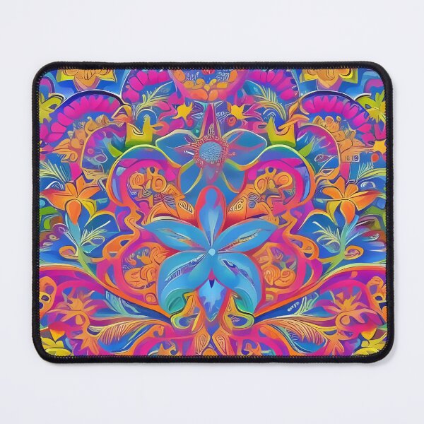 Item preview, Psychedelic colourful happy mood abstract designed and sold by Stratomi.