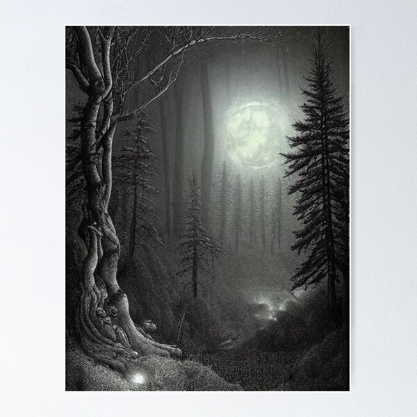 Dark Forest Poster
