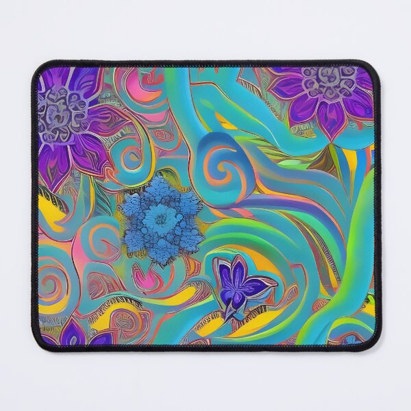 Item preview, Psychedelic colourful happy mood abstract designed and sold by Stratomi.