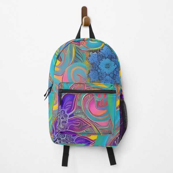Item preview, Psychedelic colourful happy mood abstract designed and sold by Stratomi.