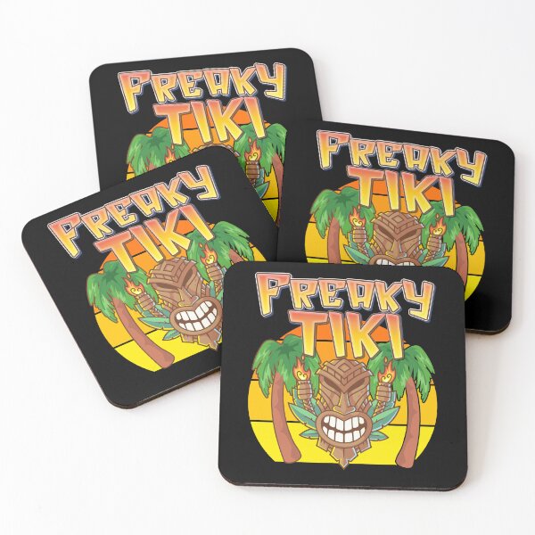 Item preview, Freaky Tiki Gods Totems Idols Retro Tropical Polynesian  designed and sold by funnytshirtemp.