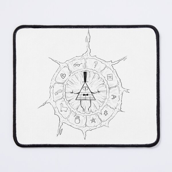 Item preview, Don't Forgive Me, Bill Cipher, Scar Zodiac (FanArt)  designed and sold by Rego-Artists.