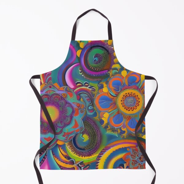 Item preview, Psychedelic colourful happy mood abstract designed and sold by Stratomi.