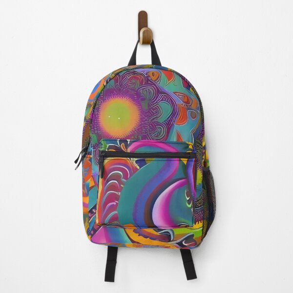 Item preview, Psychedelic colourful happy mood abstract designed and sold by Stratomi.