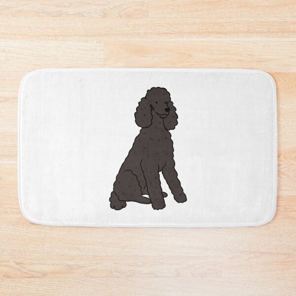 Item preview, Black poodle illustration  designed and sold by Yarafantasyart.
