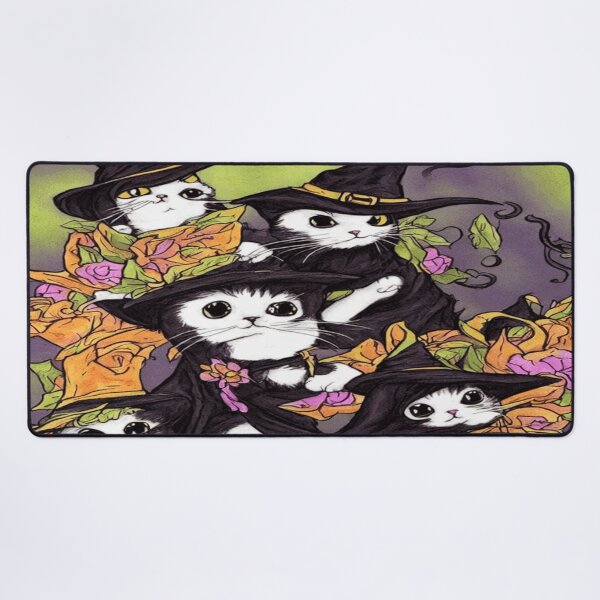Item preview, Funny Aesthetic Cute Little Witchy Black Cat designed and sold by funnyhalloween.
