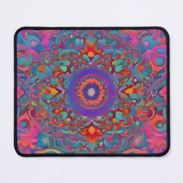 Item preview, Psychedelic colourful happy mood abstract designed and sold by Stratomi.