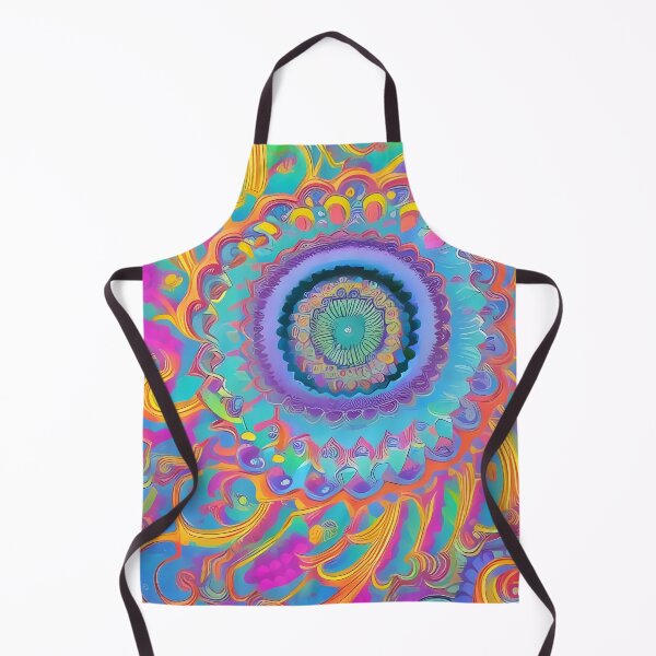 Item preview, Psychedelic colourful happy mood abstract designed and sold by Stratomi.