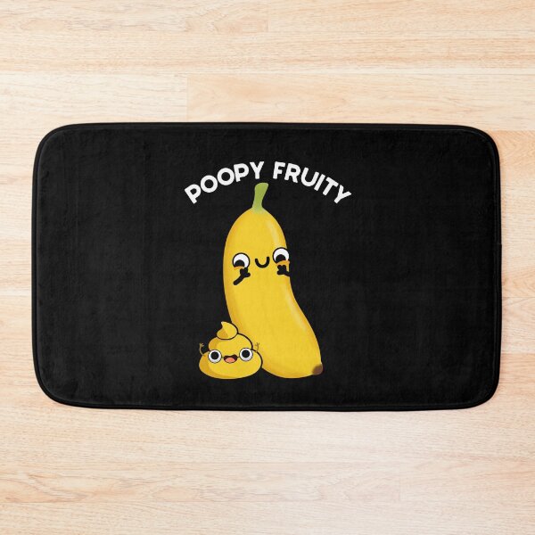 Item preview, Poopy Fruity Funny Fruit Banana Puns (Dark BG) designed and sold by punnybone.