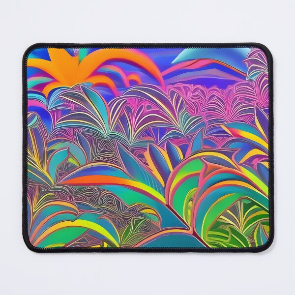 Item preview, Psychedelic colourful happy mood abstract designed and sold by Stratomi.