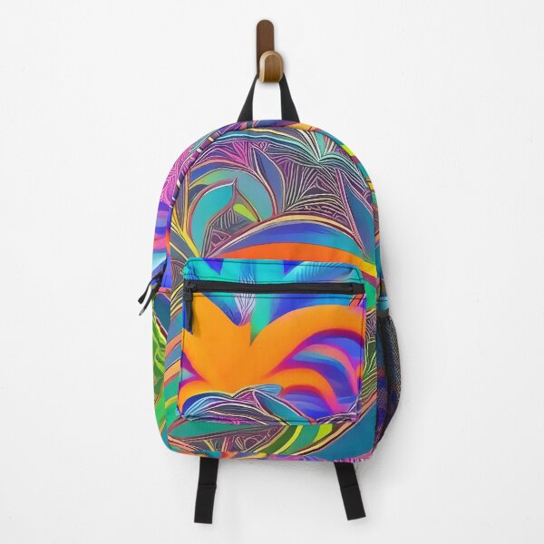 Item preview, Psychedelic colourful happy mood abstract designed and sold by Stratomi.