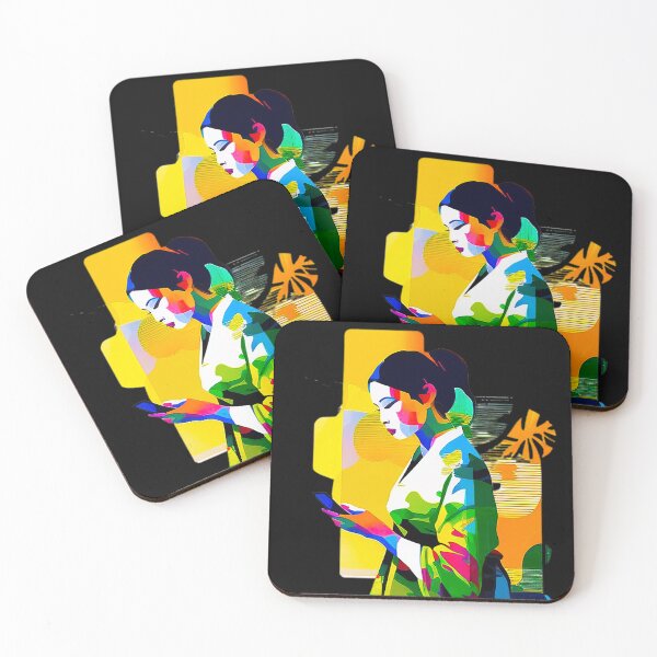Item preview, Vietnamese art colorful women Graffiti Style designed and sold by ValleyDream.
