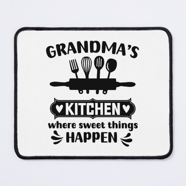 Grandma's Kitchen, Where Sweet Things Happen. Grandmas Kitchen Gift, |  Poster