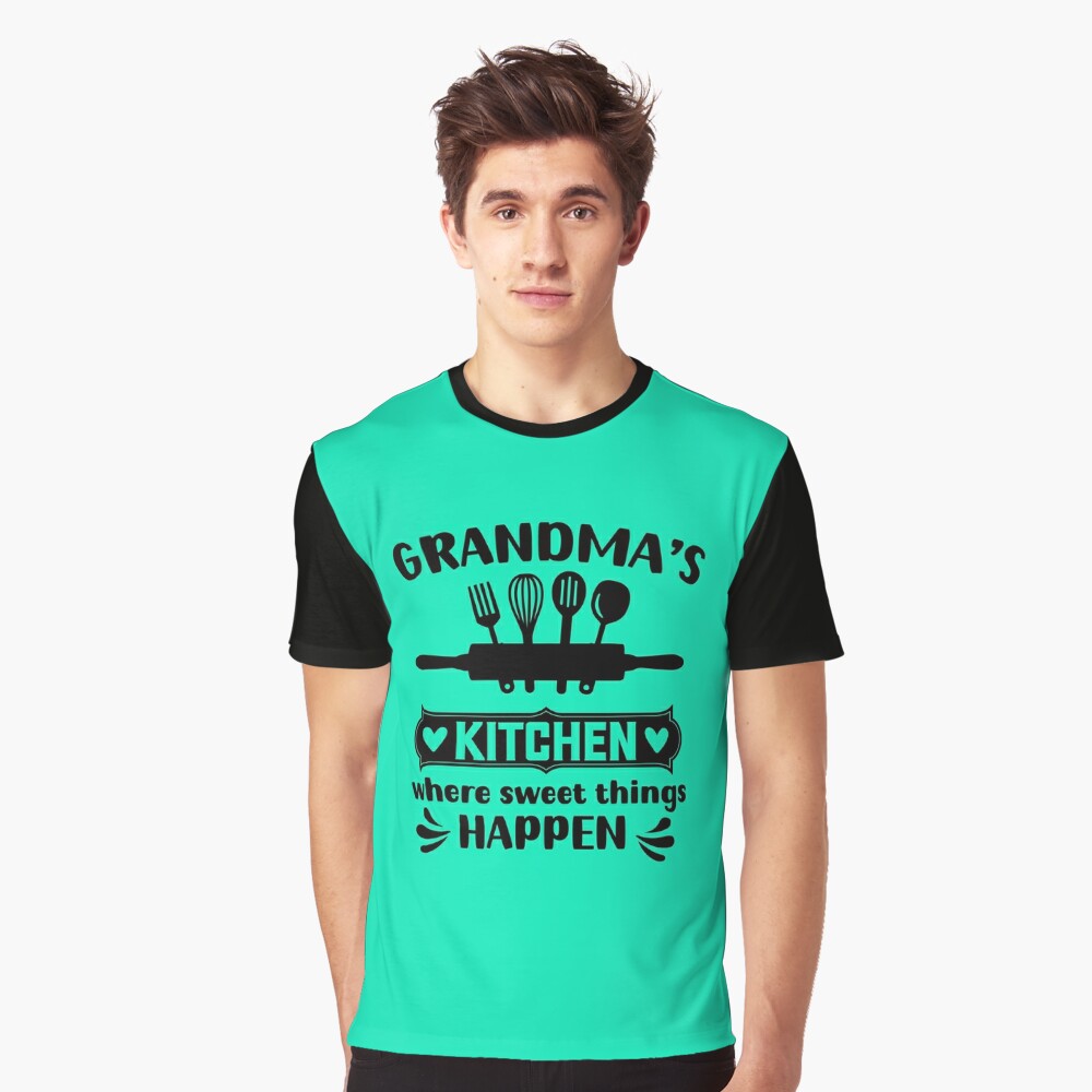 Grandma's Kitchen, Where Sweet Things Happen. Grandmas Kitchen Gift, |  Poster
