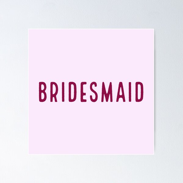 Item preview, bridesmaid -  pink designed and sold by Laura_S _13.