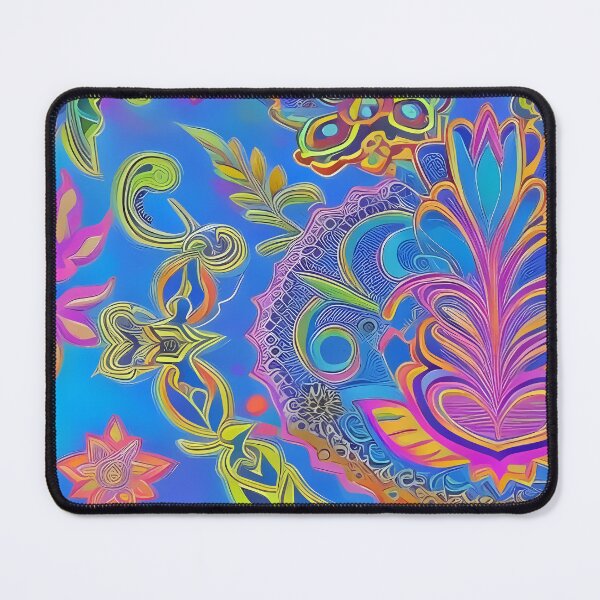 Item preview, Psychedelic colourful happy mood abstract designed and sold by Stratomi.