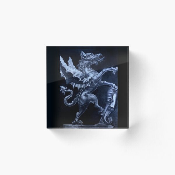 City of London Dragon Acrylic Block