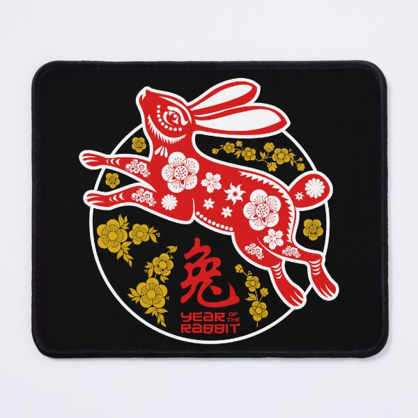 Item preview, Year Of The Rabbit Chinese New Year 2023 designed and sold by designandclouds.