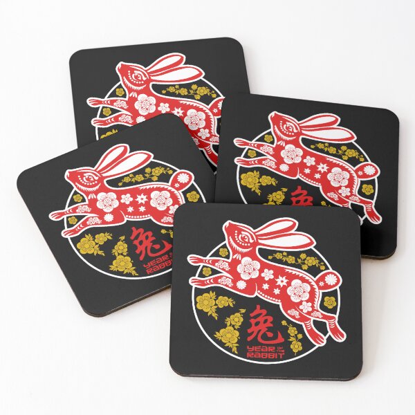 Item preview, Year Of The Rabbit Chinese New Year 2023 designed and sold by designandclouds.
