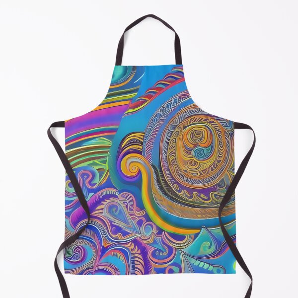 Item preview, Psychedelic colourful happy mood abstract designed and sold by Stratomi.