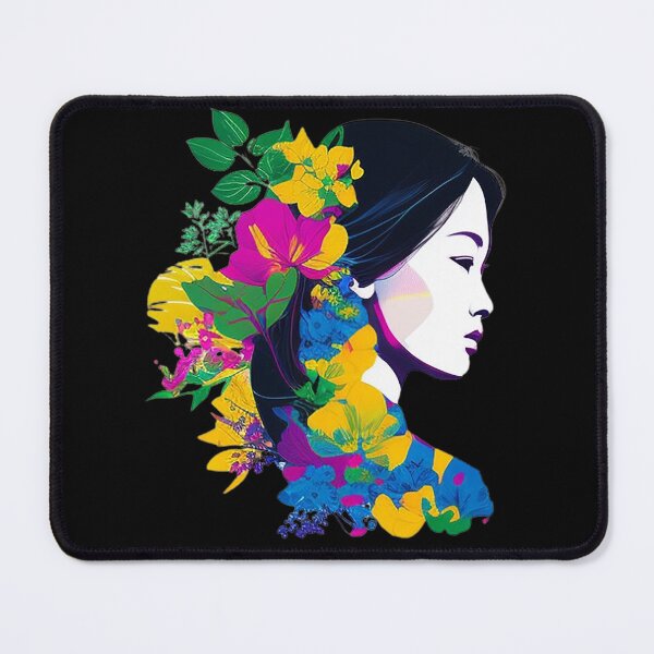 Item preview, Vietnamese art colorful women Graffiti Style designed and sold by ValleyDream.