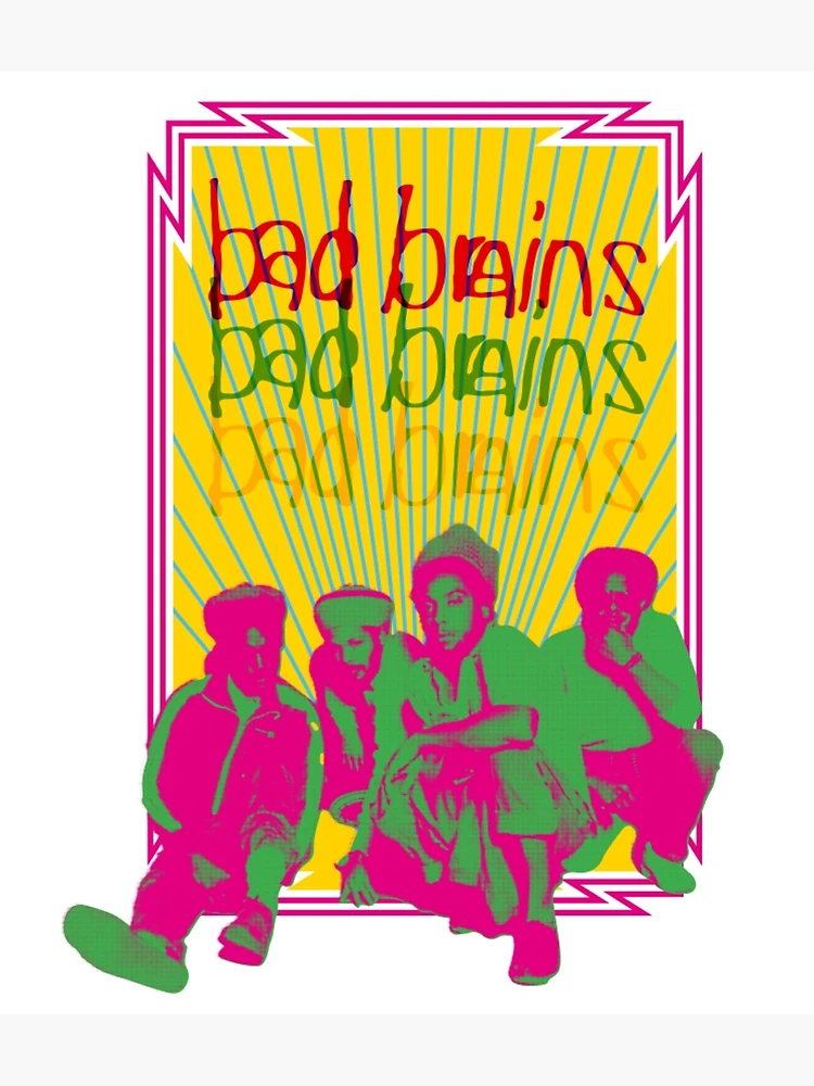 Bad Brains Punk Band Art Board Print for Sale by GRAFIKA65