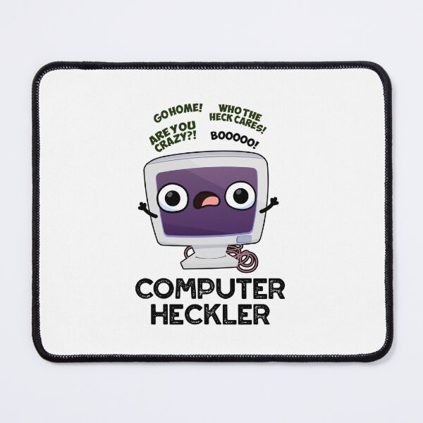 Item preview, Computer Heckler Funny Hacker Puns designed and sold by punnybone.