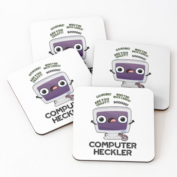 Item preview, Computer Heckler Funny Hacker Puns   designed and sold by punnybone.