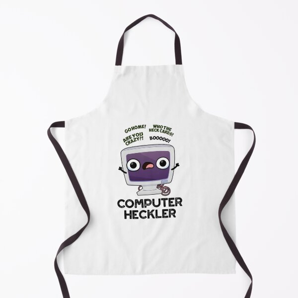 Item preview, Computer Heckler Funny Hacker Puns   designed and sold by punnybone.