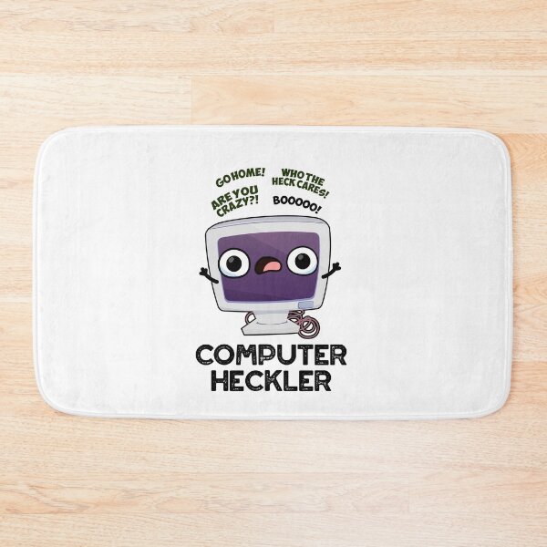 Item preview, Computer Heckler Funny Hacker Puns   designed and sold by punnybone.