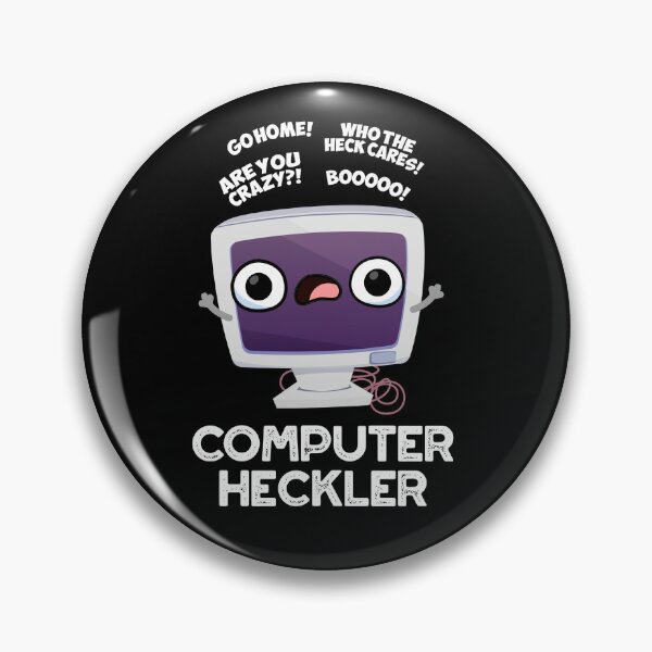 Artikelvorschau, Computer Heckler Lustige Hacker-Wortspiele (Dark BG) entworfen und verkauft von punnybone.