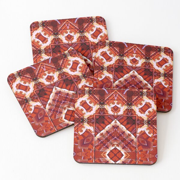 Item preview,  *FUNNY ABSTRACT TRIBAL GEOMETRIC CHOCOLATE MILK PATCHWORK PAINTING* designed and sold by Ralek.