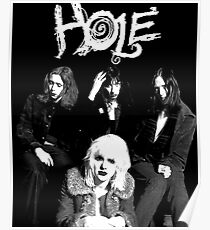 hole - courtney love - with text Poster