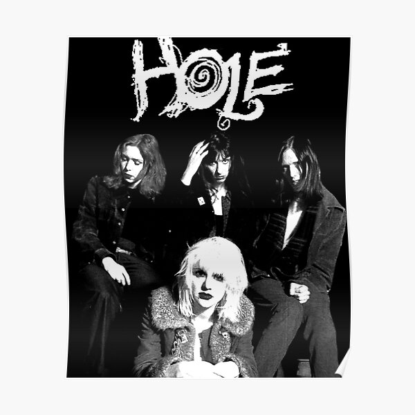 hole - courtney love - with text Poster