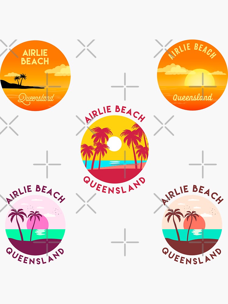"Airlie Beach Pack *read description*" Sticker for Sale by