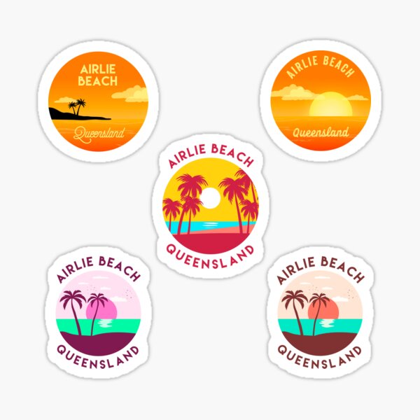 "Airlie Beach Pack *read description*" Sticker for Sale by