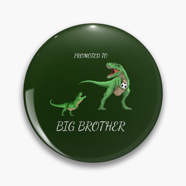 Item preview, PROMOTED TO BIG BROTHER T REX SOCCER DINOSAUR designed and sold by Danicus666.