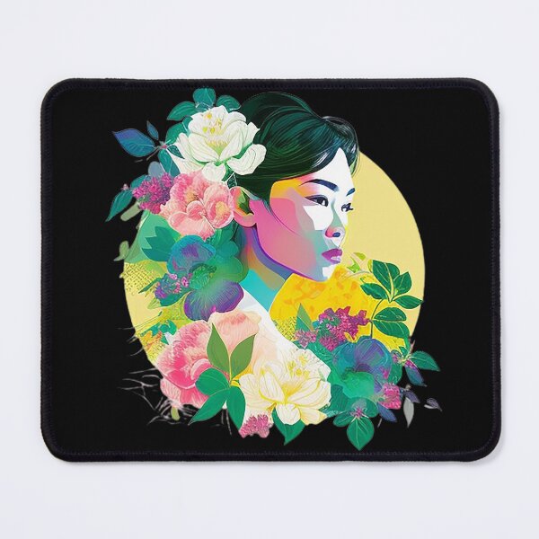 Item preview, Vietnamese art colorful women Graffiti Style designed and sold by ValleyDream.