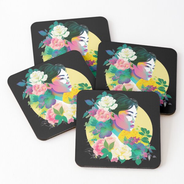 Item preview, Vietnamese art colorful women Graffiti Style designed and sold by ValleyDream.