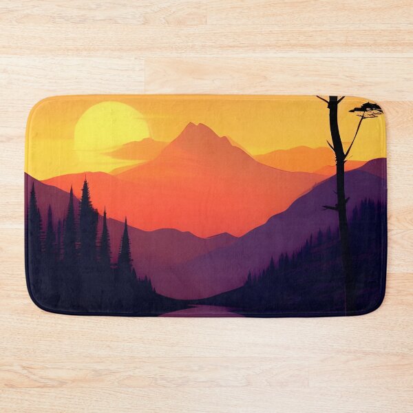 Item preview, Find the Perfect Minimalist Landscape Sunrise View Print for Your Personal Style and Preferences designed and sold by supeart.