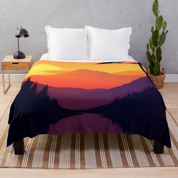 Item preview, Find the Perfect Minimalist Landscape Sunrise View Print for Your Personal Style and Preferences designed and sold by supeart.