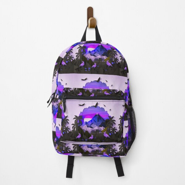 Item preview, beautiful lush jungle with mountains, origami designed and sold by ArtificialGenes.